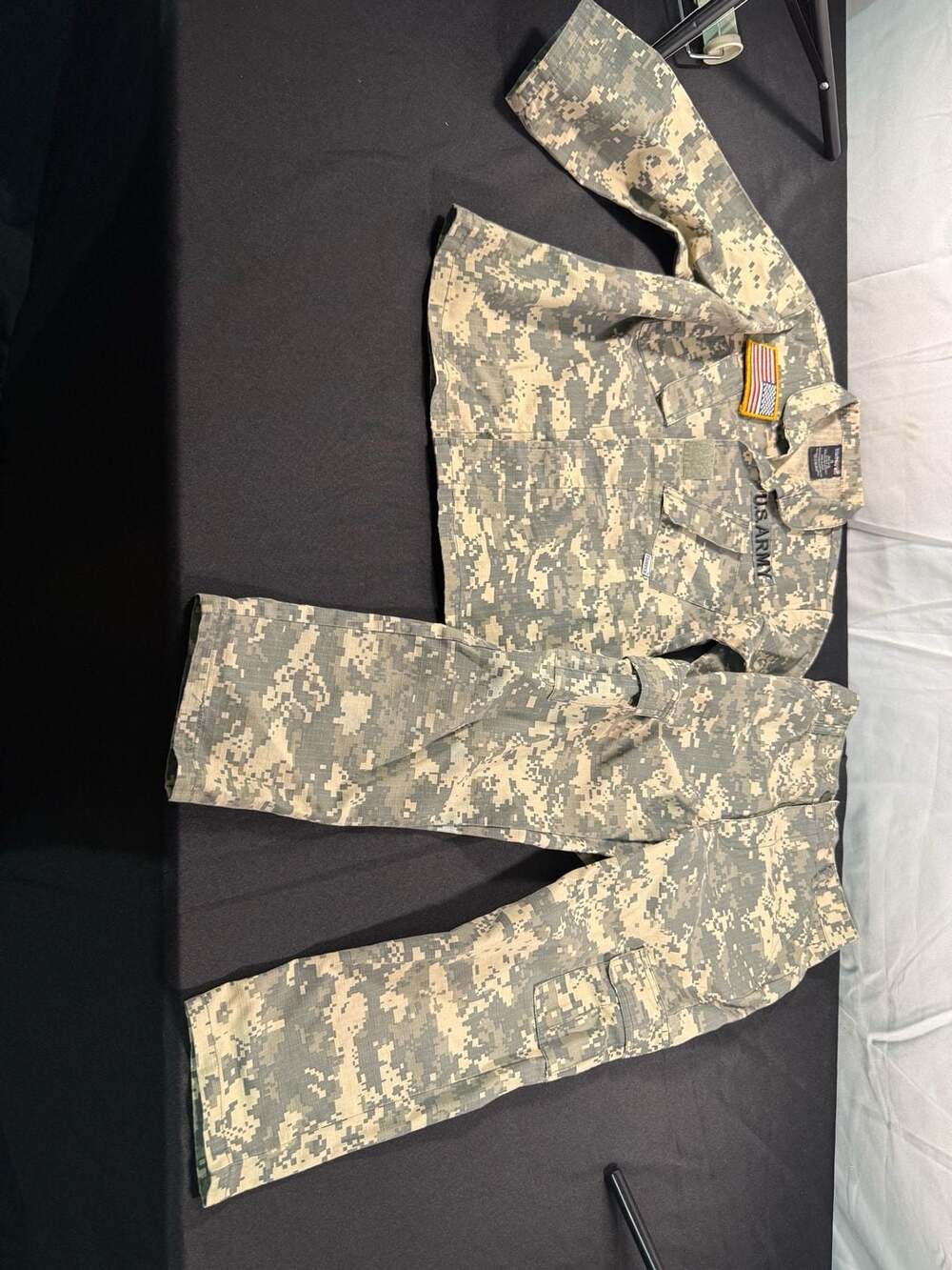 Kids small Trooper Digital Camo Military Combat Uniform Jacket and Cargo Pants S